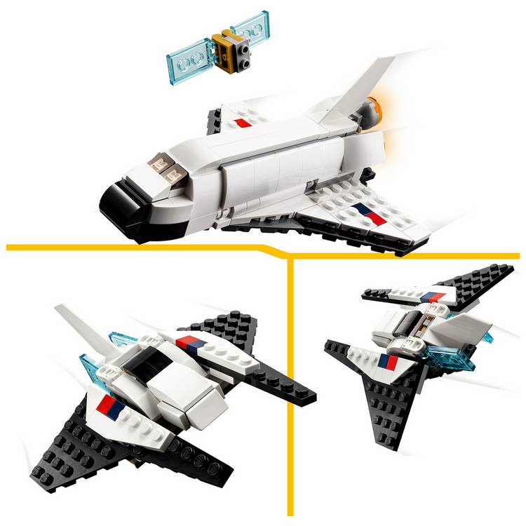 LEGO Creator 3-in-1 Space Shuttle toy 31134, UK version