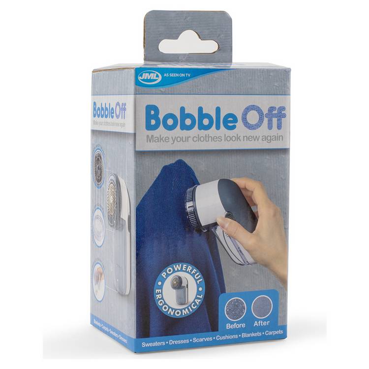 JML Bobble Off fabric shaver for removing lint and bobbles British product
