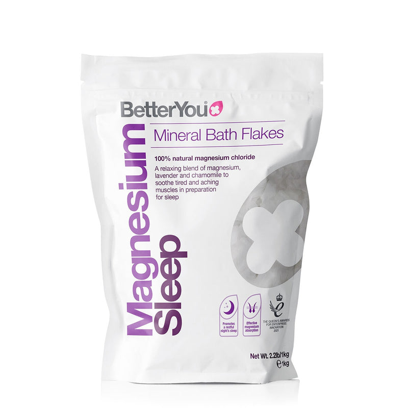BetterYou Magnesium Sleep Flakes 2 x 1kg - British product