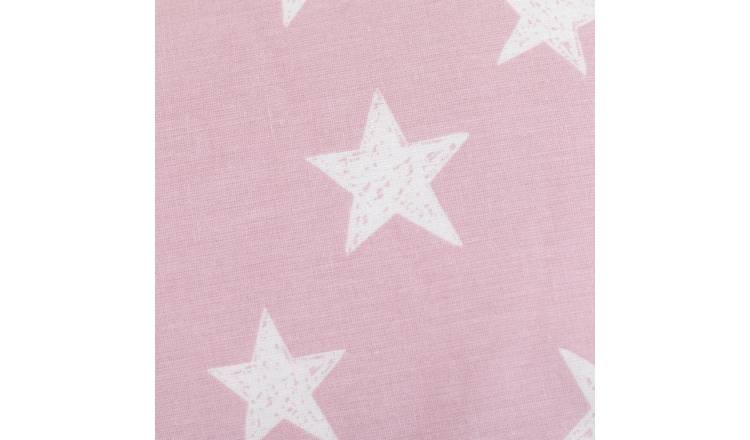Habitat reversible star pink bedding set toddler - British product