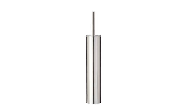 Home slimline toilet brush stainless steel, UK version