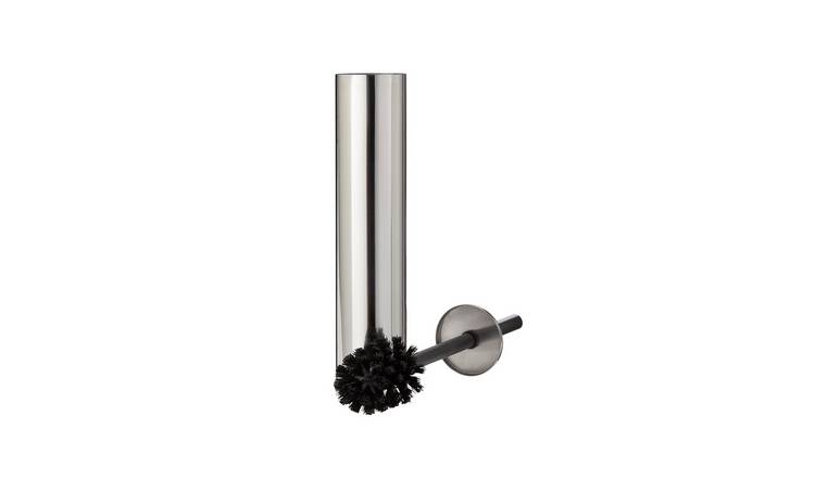 Home slimline toilet brush stainless steel, UK version