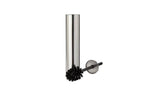 Home slimline toilet brush stainless steel, UK version