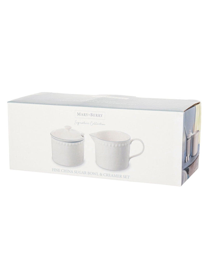 Mary Berry fine china sugar and milk jug set, imported from the UK