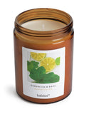Habitat Geranium & Basil 13cm high scented jar candle, UK version