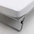 Argos Atlas silver guest bed single with mattresses - British product
