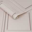 Fresco Wood Panel Blush Wallpaper 52cm x 10m roll - British product