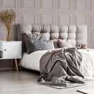 Fresco Wood Panel Blush Wallpaper 52cm x 10m roll - British product