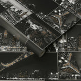 Fresco City At Night black wallpaper with NYC skyline, UK version