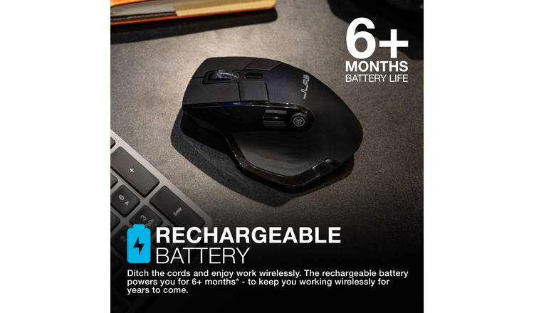 JLab Epic wireless ergonomic mouse black - British product
