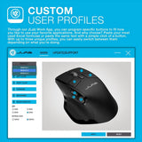 JLab Epic wireless ergonomic mouse black - British product