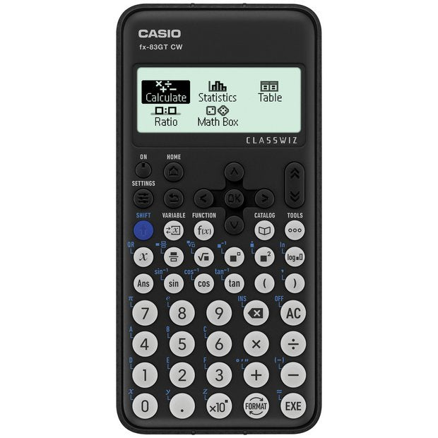 Casio FX-83GTCW scientific calculator - British product
