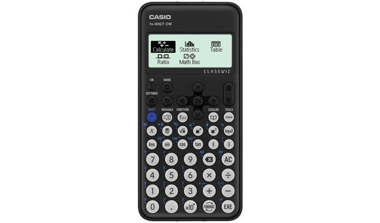 Casio FX-83GTCW scientific calculator - British product