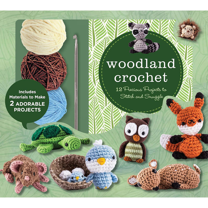 Woodland crochet kit by Kristen Rask - British product