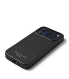 Aspinal Of London grained leather iPhone 17 Pro case - British product
