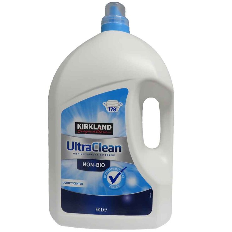 Kirkland Signature non bio laundry liquid 5L, UK version