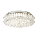 Costco UK Eglo Balparda Crystal Chrome LED Ceiling Light 605mm- Buy online at McGrocer