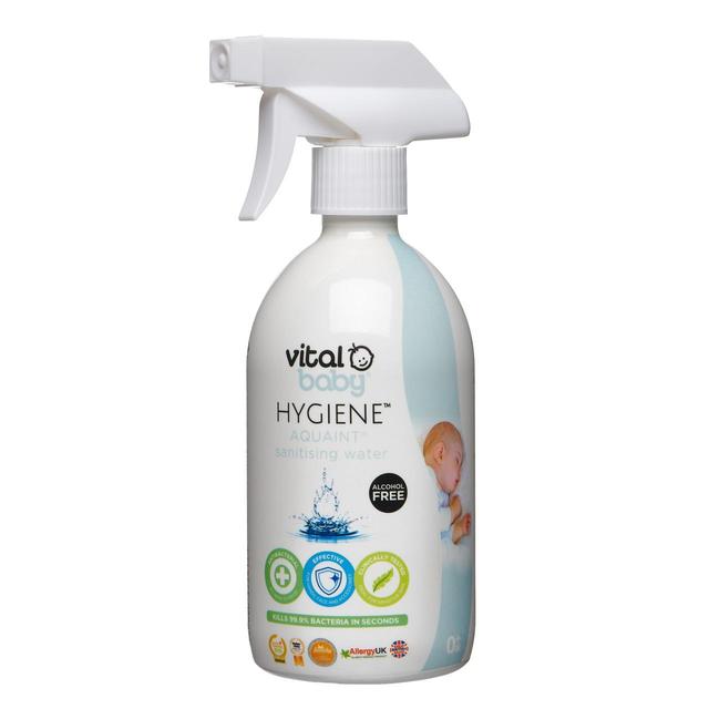 Vital Baby Aquaint Anti-Bacterial Sanitising Water 500ml GOODS M&S