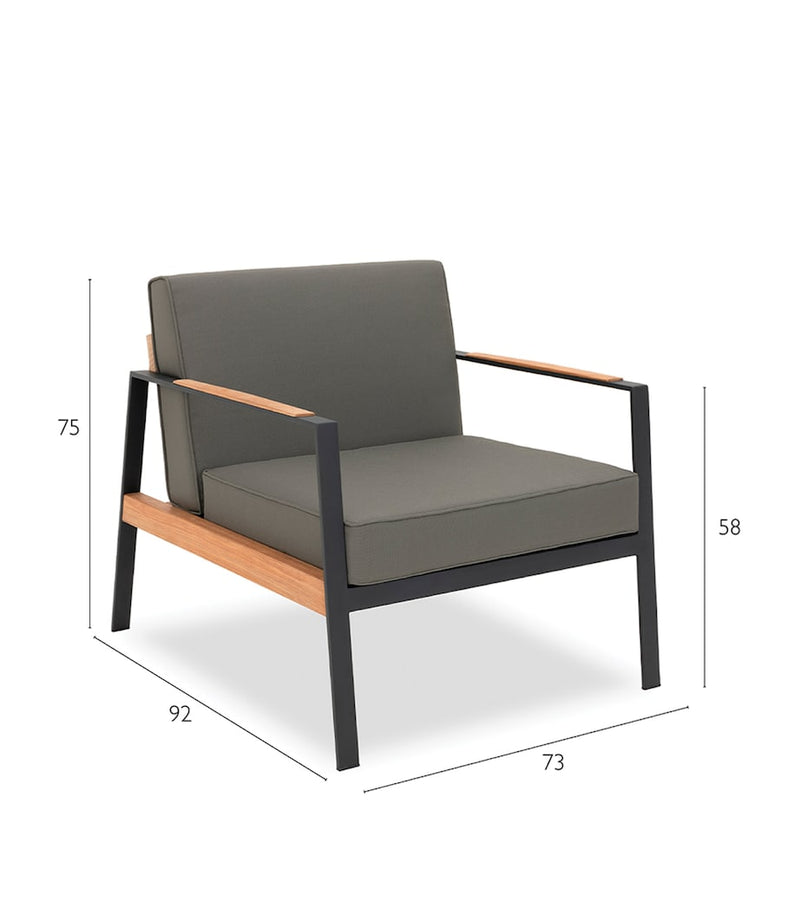 Indian Ocean California outdoor armchair, UK version