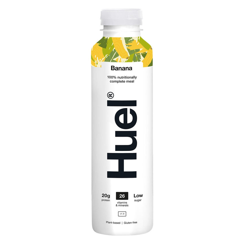 Huel complete meal drink banana 8 x 500ml, UK version