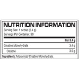 Cellucor creatine powder unflavoured 306g - British product