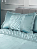 Catherine Lansfield blue sequin cluster pillowcases set of 2 (British brand)