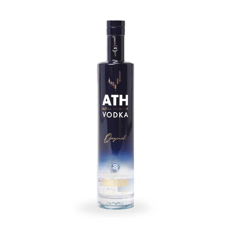 ATH Vodka Original illuminated vodka 70cl (British brand)