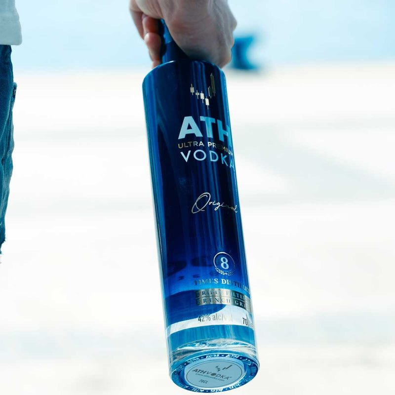 ATH Vodka Original illuminated vodka 70cl (British brand)