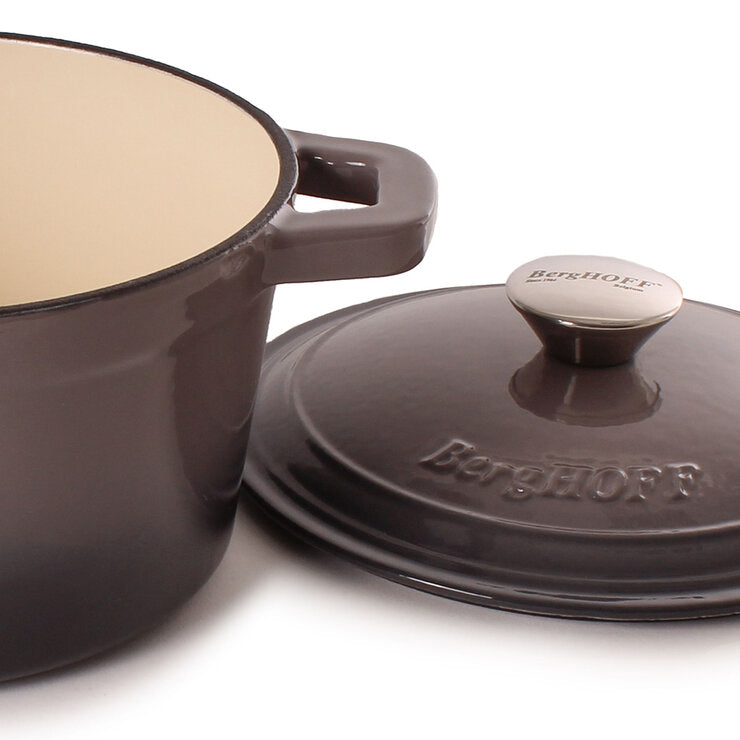 BergHOFF Neo cast iron stockpot 20cm 2.8L grey, imported from the UK
