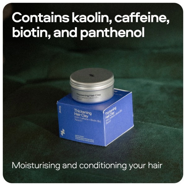 Sons Caffeine Enriched Thickening Hair Clay 75ml (British brand)