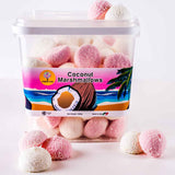 Costco UK Mallow Tree Coconut Flavoured Marshmallows 1kg Bucket- Buy online at McGrocer