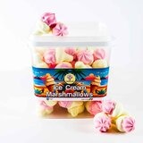 3D Ice Cream Shaped Vanilla Flavour Marshmallows 1kg