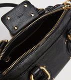 Chloé Paddington small leather top-handle bag, imported from the UK