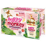 Happy Monkey strawberry and banana smoothies multipack, UK version