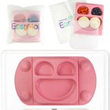 EasyTots EasyMat Mini suction weaning plate in 6 colours, imported from the UK