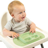 Costco UK EasyTots EasyMat Mini Divided Suction Weaning Plate in 6 Colours- Buy online at McGrocer
