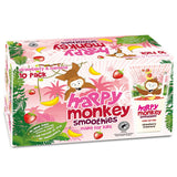 Happy Monkey strawberry and banana smoothies multipack, UK version