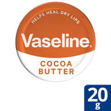 Superdrug Vaseline Lip Therapy Cocoa Butter Lip Balm Tin 20g- Buy online at McGrocer