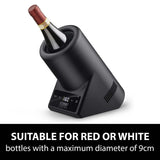 CASO table top wine cooler black (British brand)