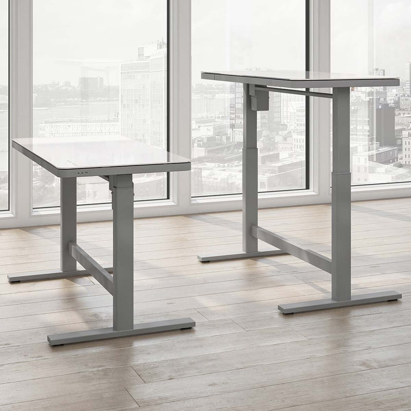 Tresanti Geller adjustable height desk white (British brand)
