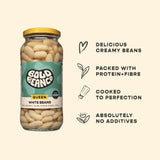 Bold Bean Co Queen White Beans 570g, UK version