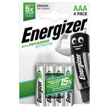 Energizer Extreme AAA Rechargeable Batteries 4-Pack - British product