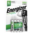 Energizer Extreme AAA Rechargeable Batteries 4-Pack - British product