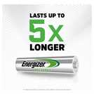 Energizer Extreme AAA Rechargeable Batteries 4-Pack - British product