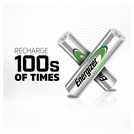 Energizer Extreme AAA Rechargeable Batteries 4-Pack - British product