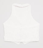 MARLO crocheted halterneck top for ages 2-16, imported from the UK