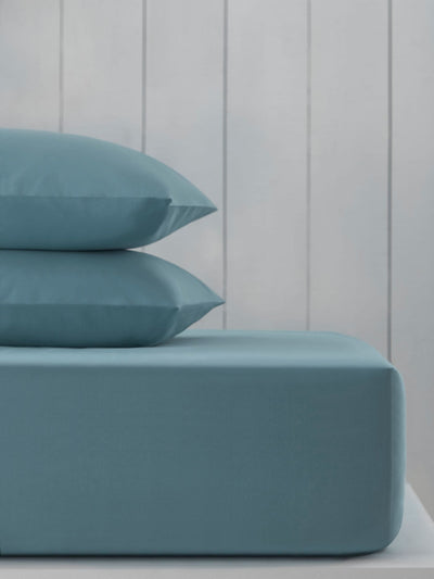 Drap-housse de lit extensible profond mi-coton bleu ardoise Next - Achetez en ligne sur McGrocer