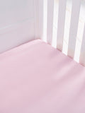 Silentnight pink kids cot fitted sheets 2 pack (British brand)