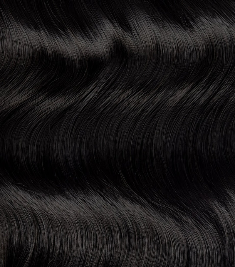 Beauty Works Huda clip-in hair extensions 18-inch - British product