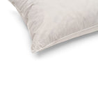 Vispring cotton down-filled pillow 90cm x 50cm (British brand)
